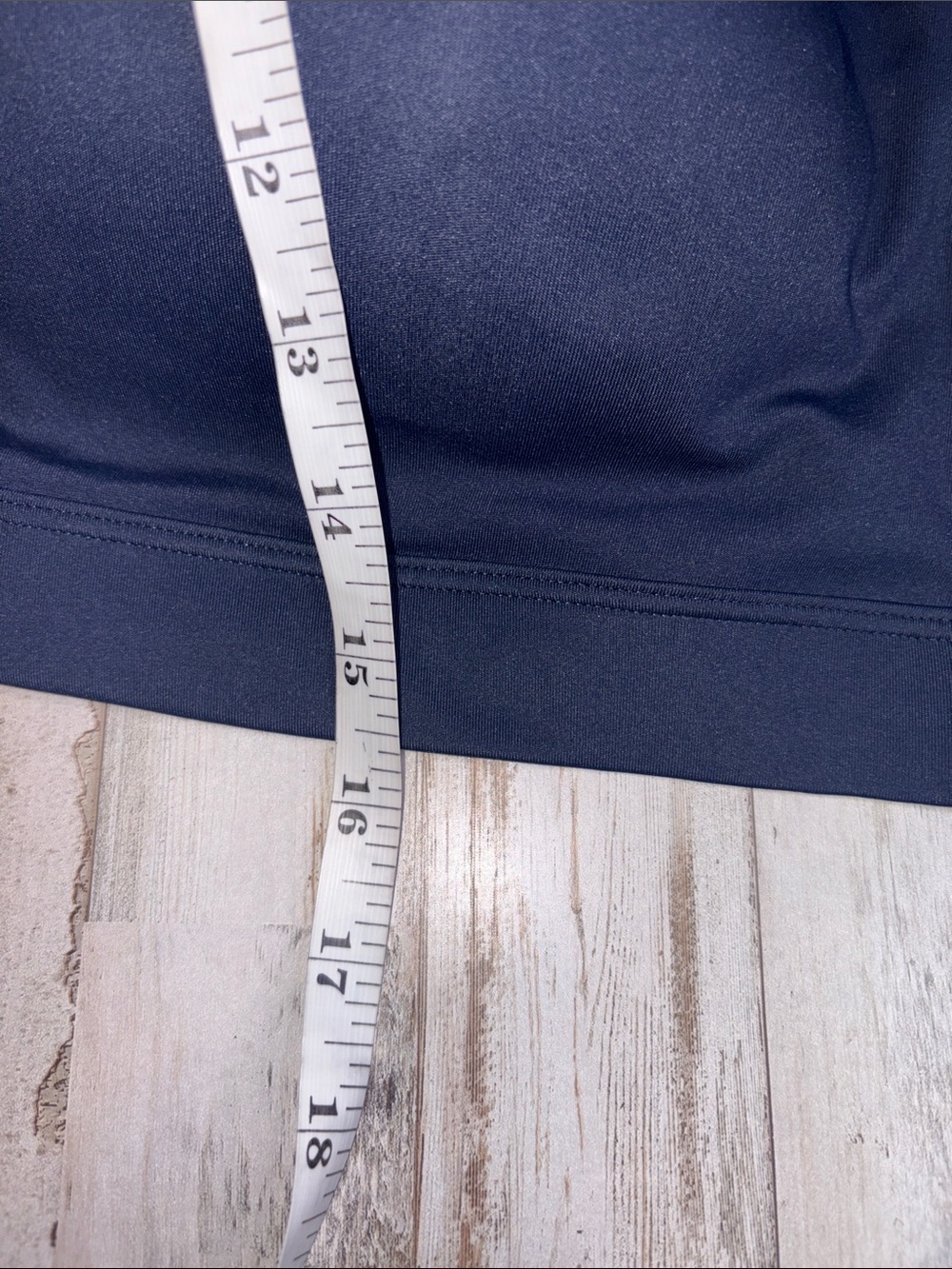 Old Navy Active Go Dry Front-Zip Sports Bra - Navy Blue 38DD - Picture 5 of 13